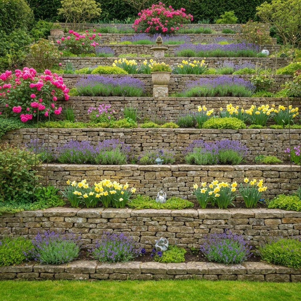 Tiered Garden Design